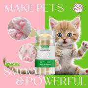 ROZINO Pet Paw & Nose Balm with Vitamin E - Moisturizing Paw Care for Dogs & Cats