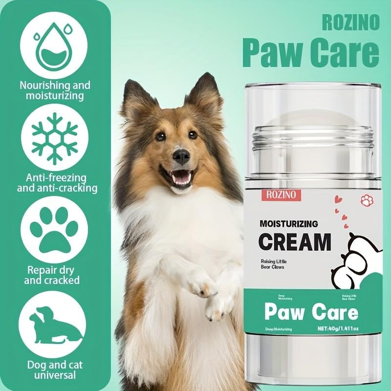 ROZINO Pet Paw Care Balm - Moisturizing & Soothing for Dogs & Cats