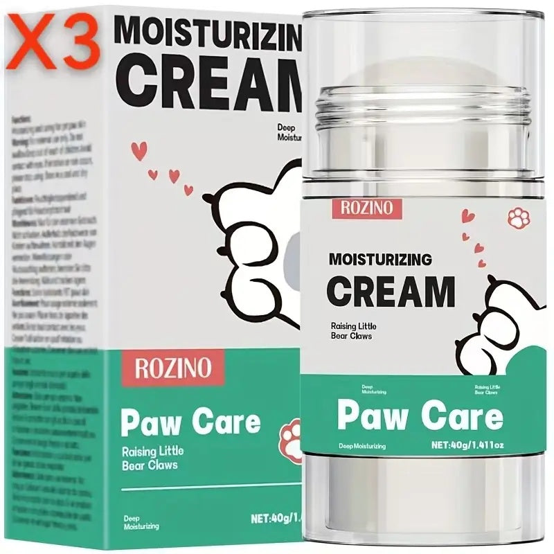 ROZINO Pet Paw Care Balm - Moisturizing & Soothing for Dogs & Cats