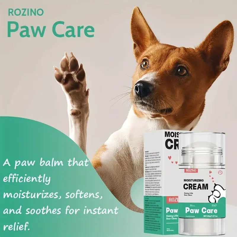 ROZINO Pet Paw Care Balm - Moisturizing & Soothing for Dogs & Cats