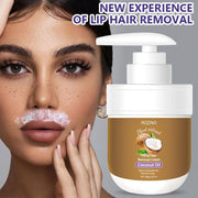 ROZINO Facial Hair Removal Cream with Coconut Oil & Plant Extracts