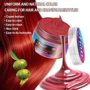 ROZINO Red Hair Dye Styling Wax - Temporary Color & Hold