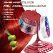 ROZINO Red Hair Dye Styling Wax - Temporary Color & Hold