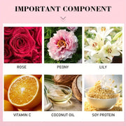 ROZINO Rose Deodorizing Cream - Long Lasting Fragrance Deodorant
