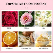 ROZINO Rose Deodorizing Cream - Long Lasting Fragrance Deodorant