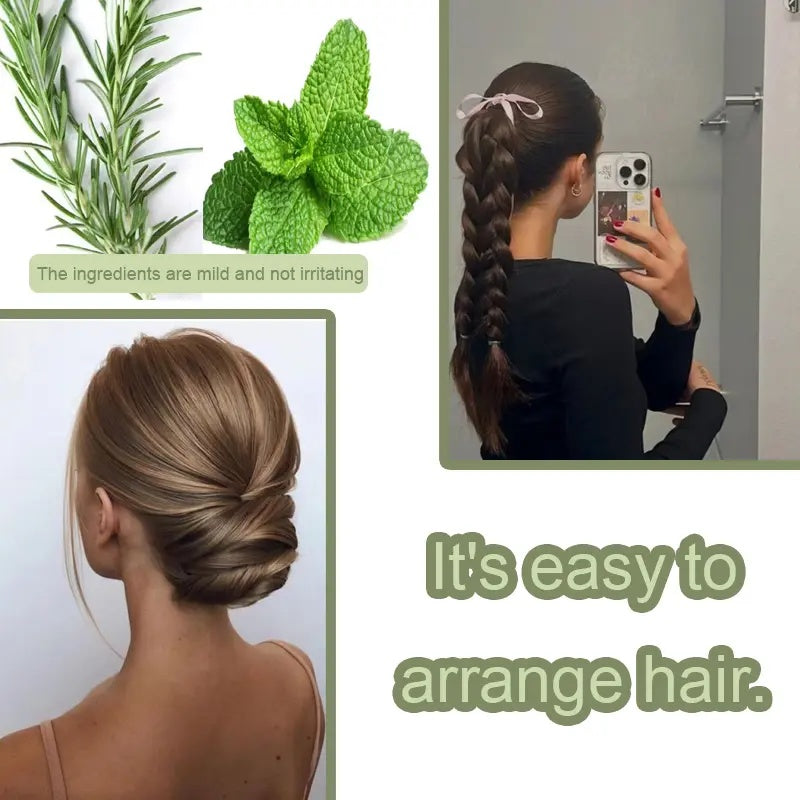 Rozino Rosemary Mint Hair Wax Stick 75g - Frizz Control & Long Lasting Hold