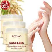 ROZINO Sake Lees Silky Smooth Hand Mask - Moisturizing Hand Care