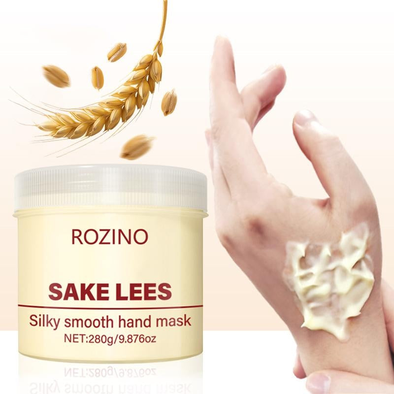 ROZINO Sake Lees Silky Smooth Hand Mask - Moisturizing Hand Care