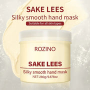 ROZINO Sake Lees Silky Smooth Hand Mask - Moisturizing Hand Care
