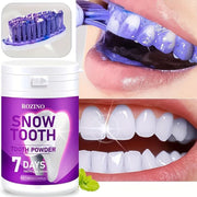 Rozino Snow Tooth Powder - 7-Day Teeth Whitening, Mint Flavor, 80ml