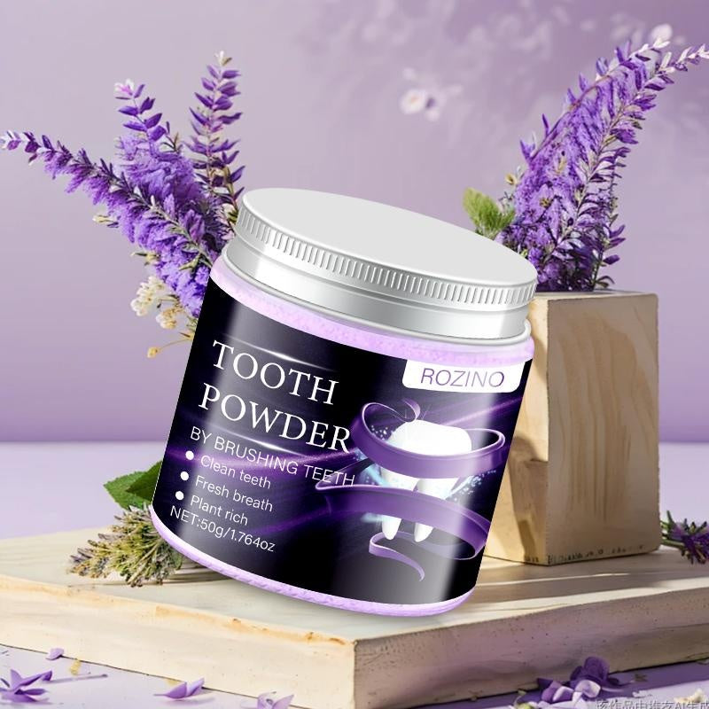 ROZINO Natural Tooth Powder - Fresh Breath & Clean Teeth, 50g