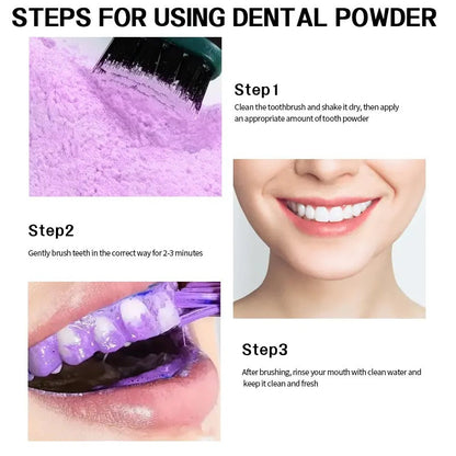 ROZINO Tooth Powder - Natural Oral Care for Clean Teeth & Fresh Breath (50g)