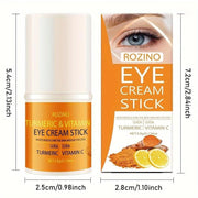 ROZINO Turmeric Eye Cream Stick - Hydrating Firming Anti-Wrinkle Treatment