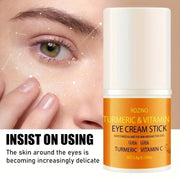 ROZINO Turmeric Eye Cream Stick - Hydrating Firming Anti-Wrinkle Treatment