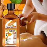 Rozino Turmeric Body & Massage Oil - Natural Skin Care Formula, 100ml