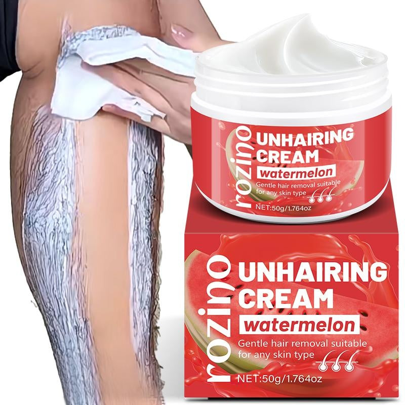 Rozino Watermelon Hair Removal Cream - Body & Bikini, 50g