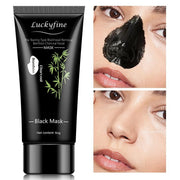 ROZINO Bamboo Charcoal Peel-Off Facial Mask - Blackhead Remover & Pore Cleanser, 60g