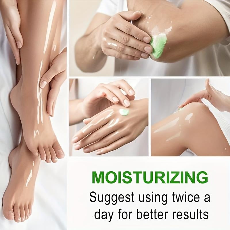 ROZINO Tea Tree Oil Foot Cream & Warming Cream Set - 2 Pack for Dry Cracked Feet