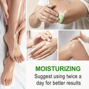 ROZINO Tea Tree Oil Foot Cream & Warming Cream Set - 2 Pack for Dry Cracked Feet