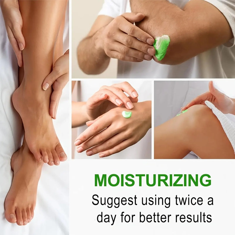 ROZINO Tea Tree Oil Foot Cream & Warming Cream Set - 2 Pack for Dry Cracked Feet