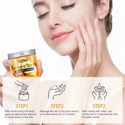 Rozino Turmeric Face Scrub with Collagen & Vitamin C - Moisturizing & Exfoliating