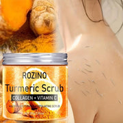 Rozino Turmeric Face Scrub with Collagen & Vitamin C - Moisturizing & Exfoliating