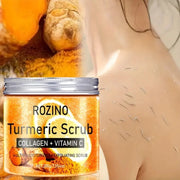 Rozino Turmeric Face Scrub with Collagen & Vitamin C - Moisturizing & Exfoliating