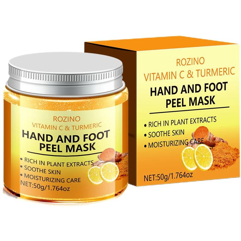 Vitamin C & Turmeric Hand and Foot Mask - Moisturizing Peel Off 50g