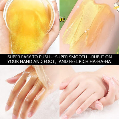 VC and turmeric hand and foot masks brighten skin tone, remove dead skin, Smooth and soft, Deep moisturizing care, Gentle skincare