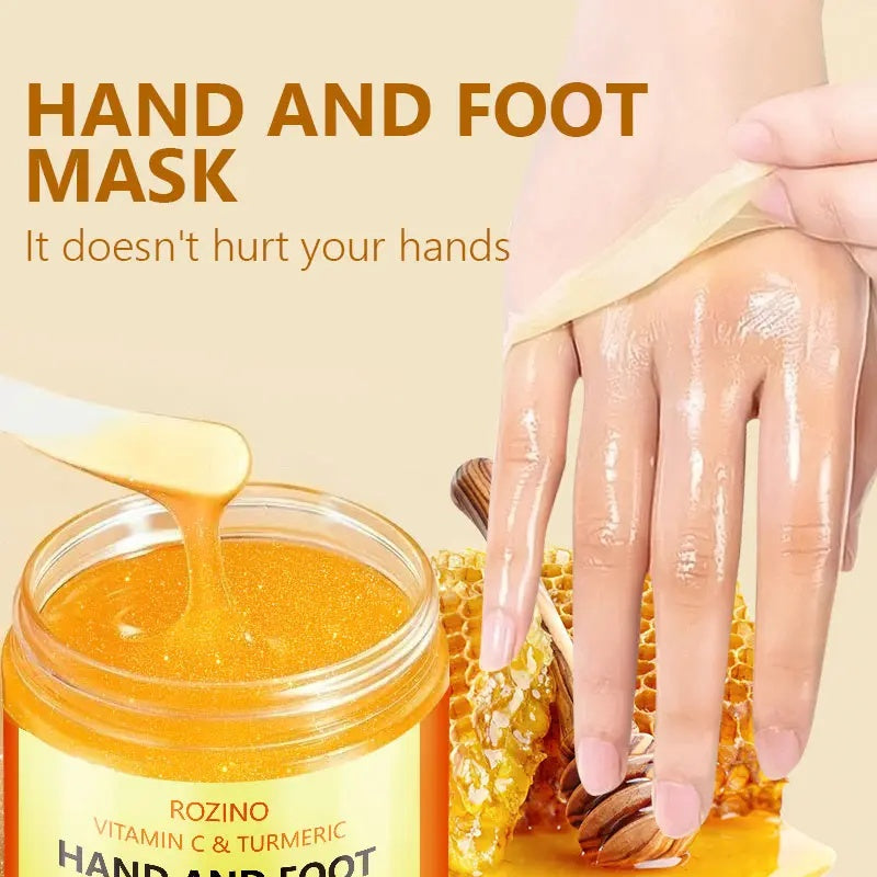 Vitamin C & Turmeric Hand and Foot Mask - Moisturizing Peel Off 50g