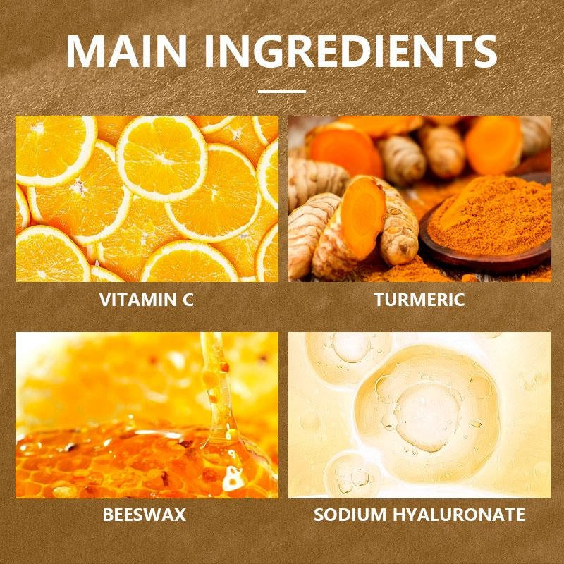 ROZINO Vitamin C & Turmeric Hand and Foot Masks - Exfoliating Moisture Care