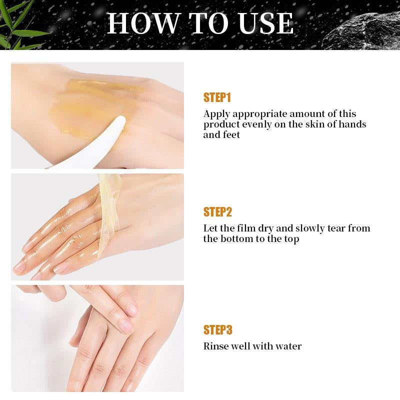 ROZINO Vitamin C & Turmeric Hand and Foot Masks - Exfoliating Moisture Care