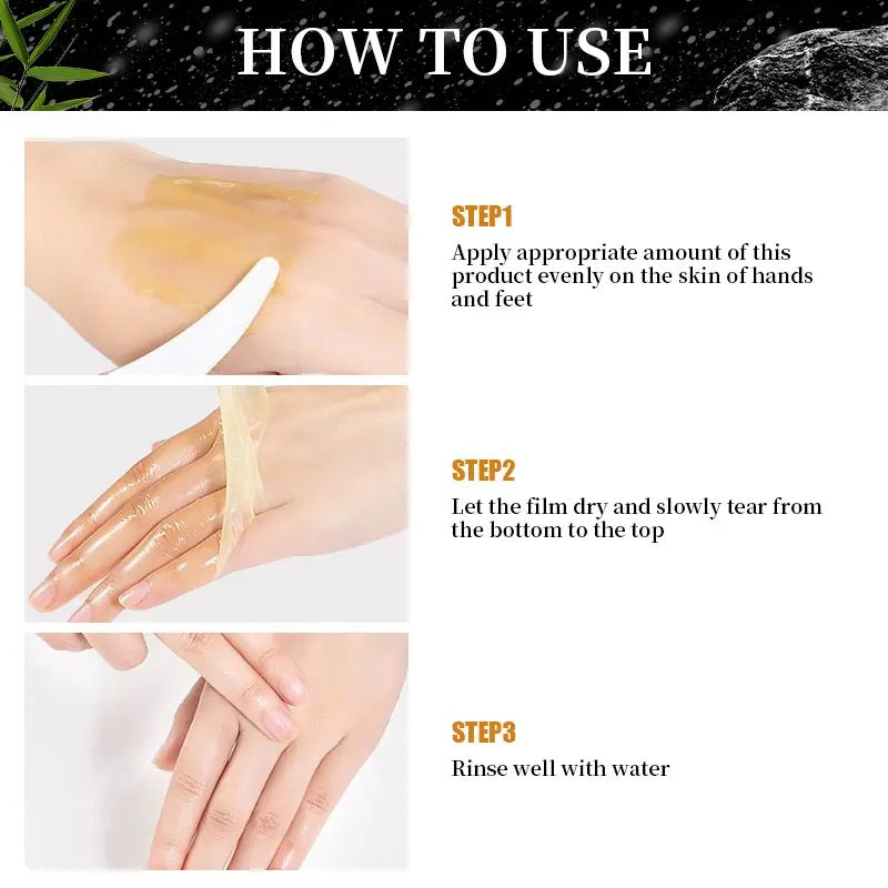 ROZINO Vitamin C & Turmeric Hand and Foot Masks - Exfoliating Moisture Care