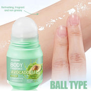 XIAOKS Avocado Oil Body Fragrance Stick - 50g Long-Lasting Scented Deodorant
