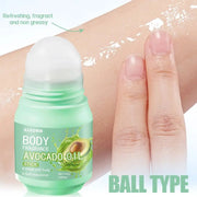 XIAOKS Avocado Oil Body Fragrance Stick - 50g Long-Lasting Scented Deodorant